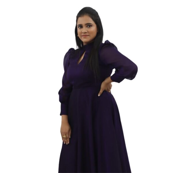 PURPLE MAXI DRESS